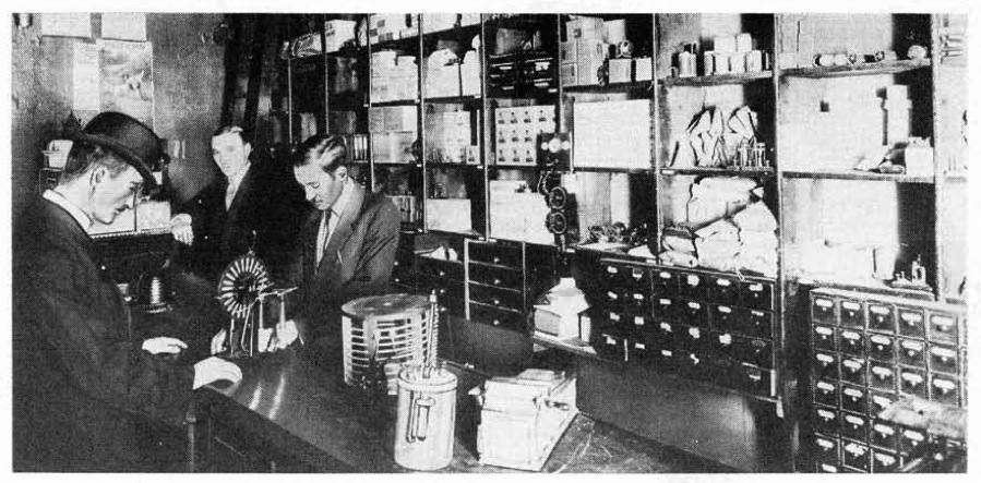 The Electro Importing Company in Manhattan, c. 1910.