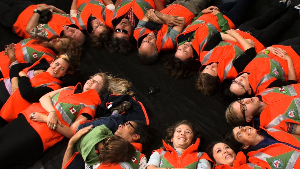 Figure 6.  Video Still from BioARTCAMP: A Rocky Mountain Adventure in Art and Biology Video, Jeanette Groenendaal, Zoot Derks, and Jennifer Willet, July 2011