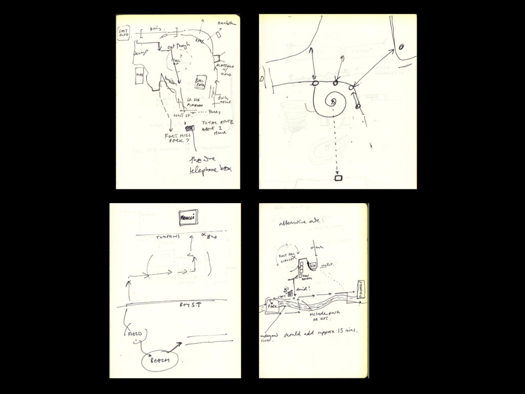 Fig. 10: Antonio Meucci's routes.