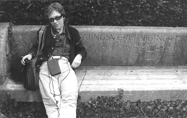 Fig. 4: Willem de Ridder, The Walk, 1981, one of the participants. © de Appel arts centre, Amsterdam & the artist. Courtesy the artist and de Appel.