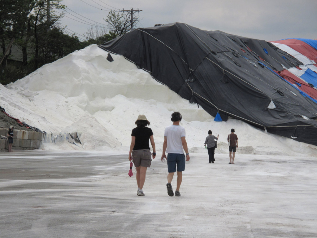 Fig. 9: Justin Bennett, Telettrofono, Staten Island edition of Stillspotting NYC, Guggenheim, New York City 2012.