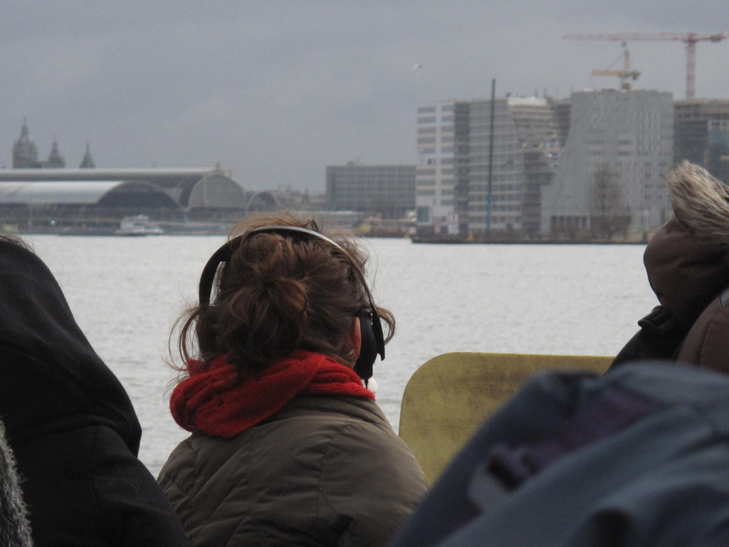 Fig. 8: Justin Bennett and Renate Zentschnig, Ticket to Istanbul, Soundtrackcity Amsterdam, 2011.