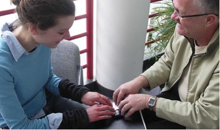 phone as ouija board
